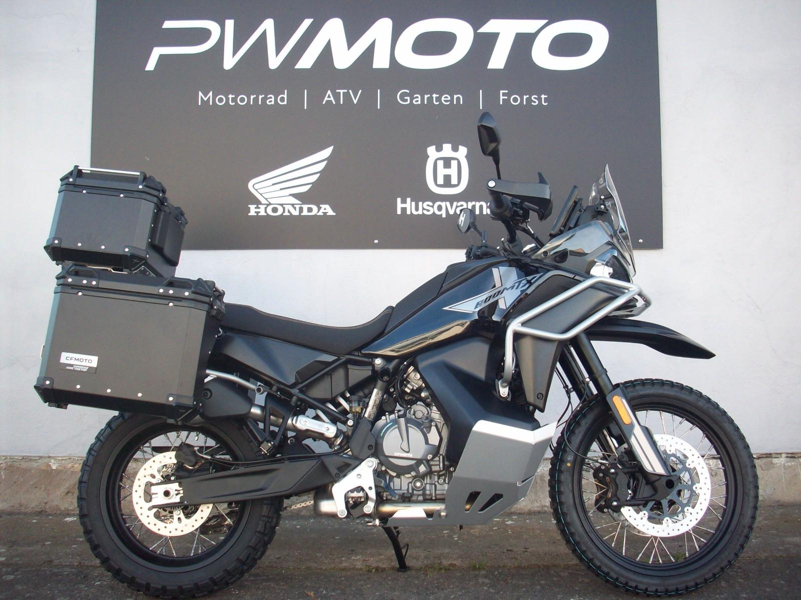 CFMOTO 800MT-X Comfort Koffer und Sturzbügel