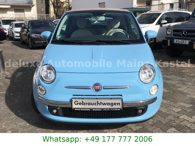 Fiat 500 Lounge Cabrio Klimaanlage*Alu*Elektr.Verdeck