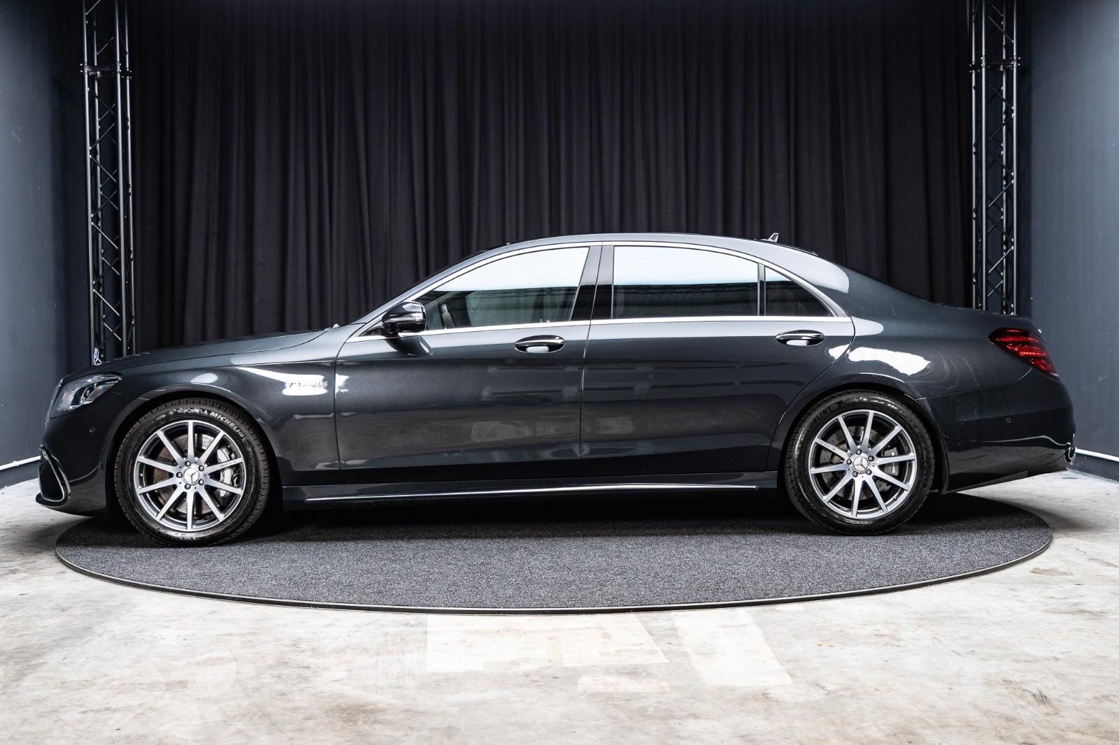 Mercedes-Benz S 63 AMG 4MATIC+ Lang + Burmester + Pano