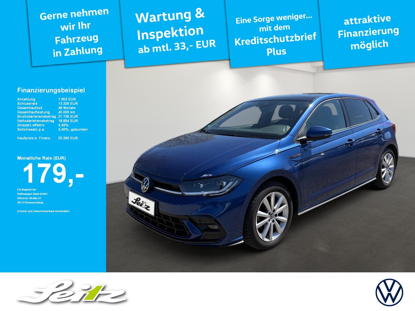 Volkswagen Polo VI 1.0 TSI R-Line *MATRIX*KAMERA*NAVI*SITZH