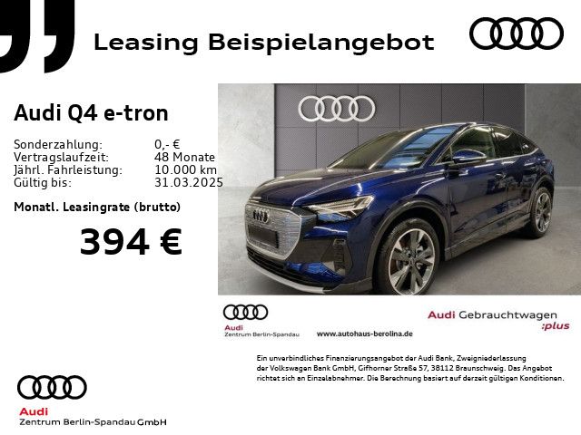 Audi Q4 e-tron 40 Sportback Adv. *MATRIX*NAV+*R-CAM*