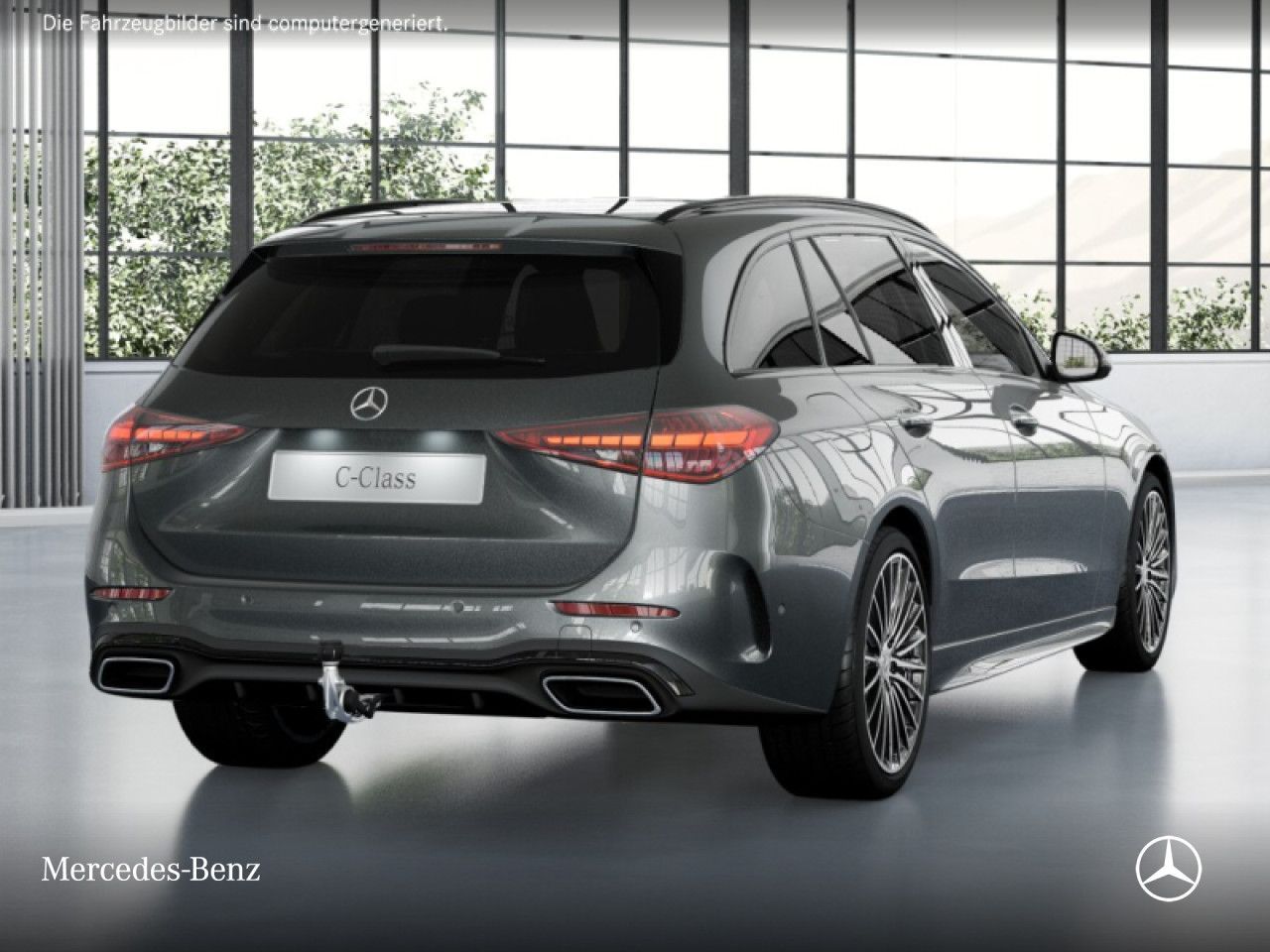 Mercedes-Benz C 220 d T AMG NIGHT PANO 360 AHK BURMESTER 19 foto 4