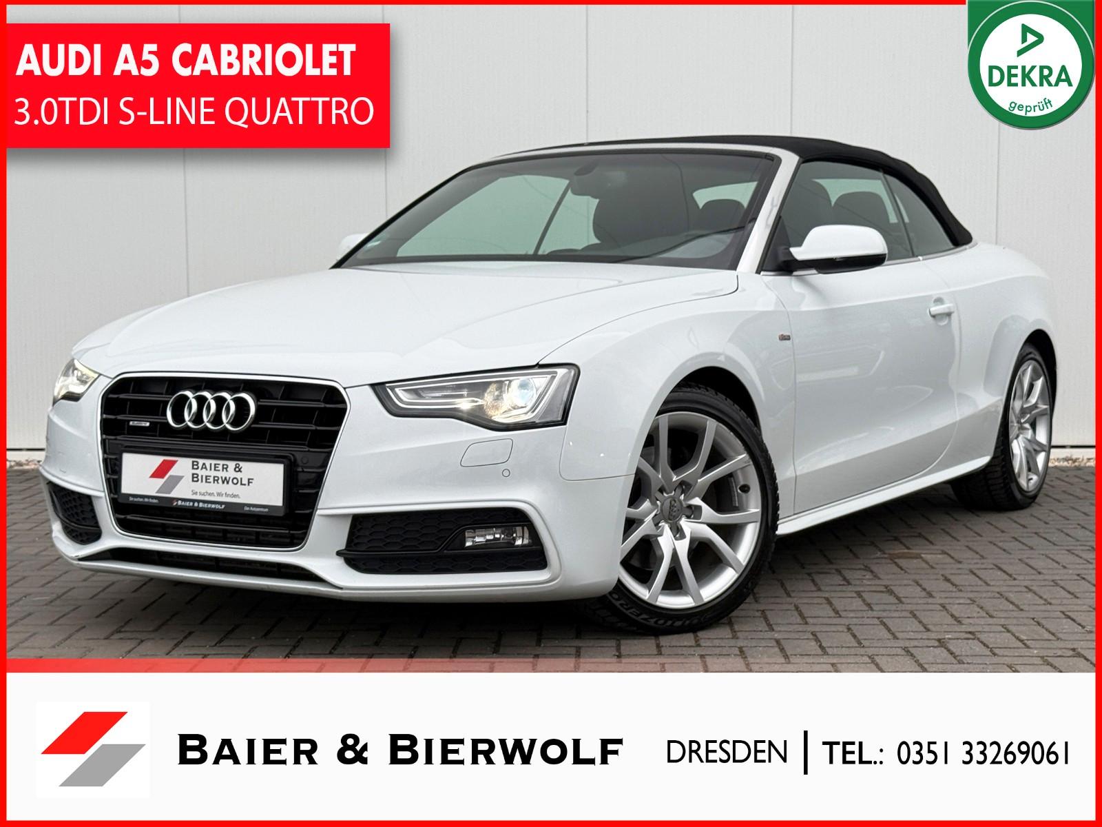 Audi A5 Cabriolet 3.0 TDI quattro S-LINE S-TRONIC SHZ