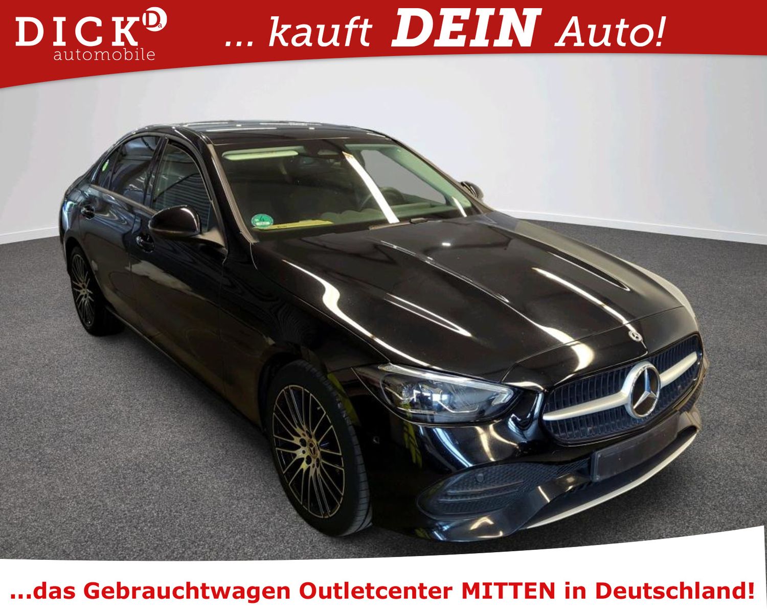 Fahrzeugabbildung Mercedes-Benz C 220d 9G LED/NAVI/VIRTU/SHZ/DAB/RFK/8Fa