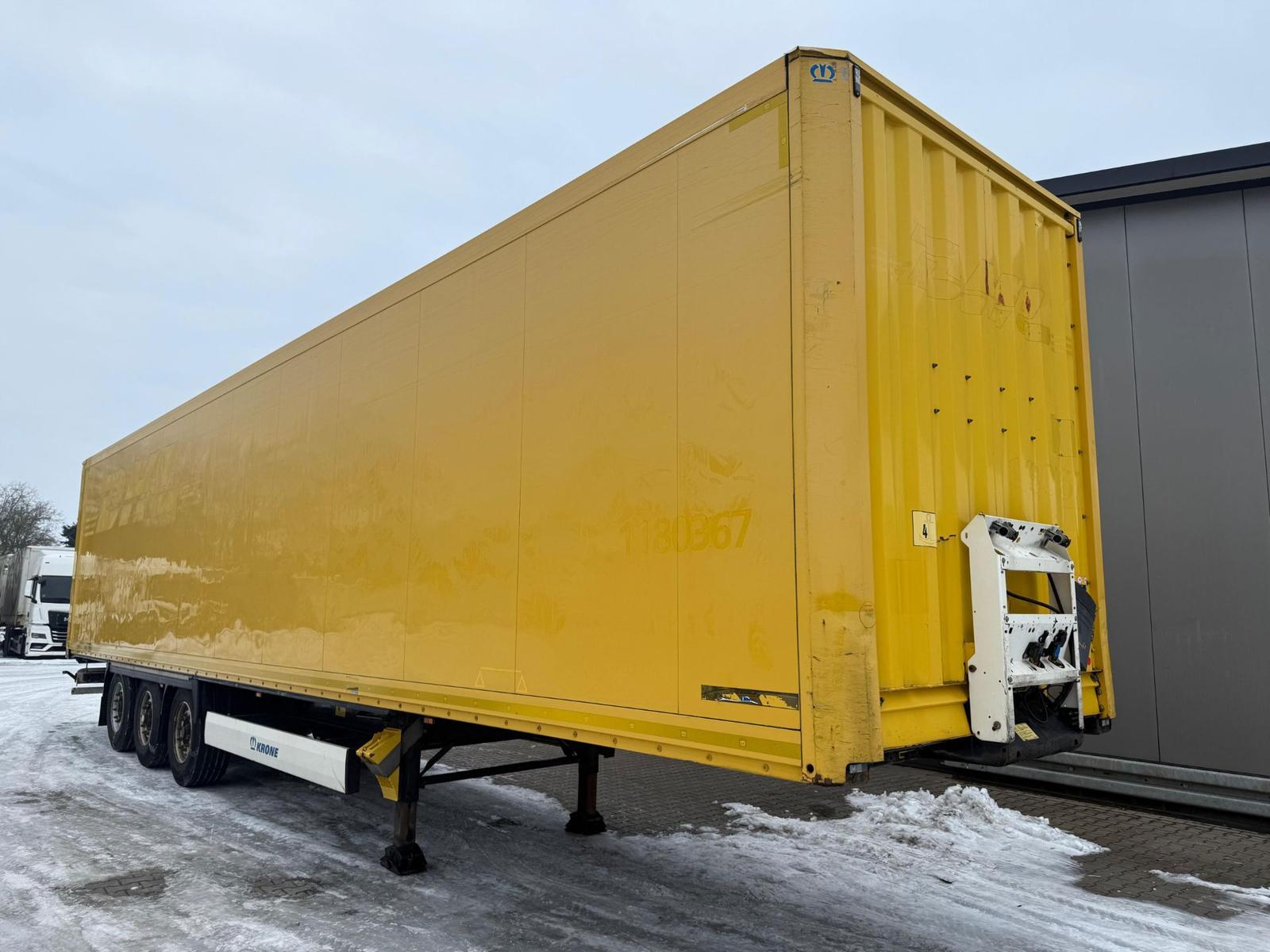 Krone SD / Isokoffer / Doppelstock / BWP 