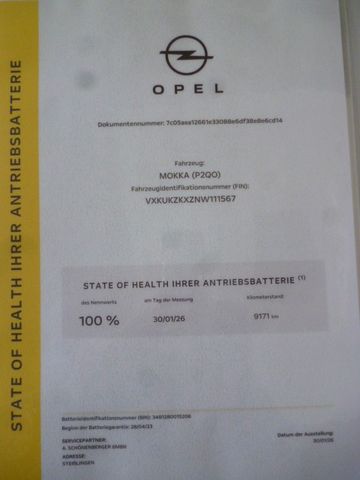 Mokka-e 5-tg. Elektro Ultimate,In.-Lux, AGA,Navi