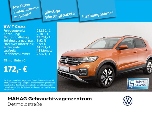 Volkswagen T-Cross 1.0 TSI MOVE Navi Kamera ACC 6-Gang