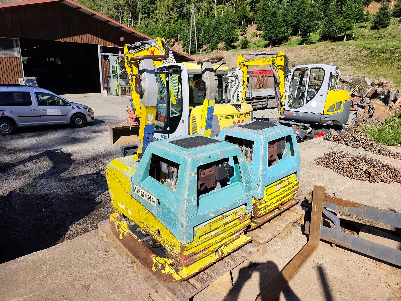 Ammann AVH 8020  Rüttelplatte 2x Vorhanden (netto2000€)