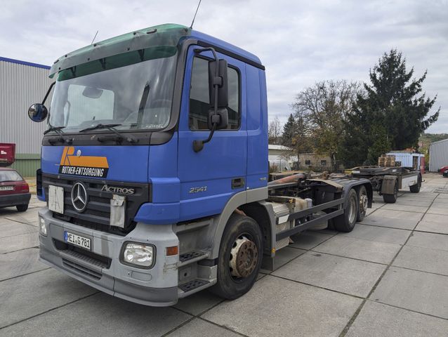 Mercedes-Benz Actros 2541 6x2 Abroller Palfinger KlimaSchalter