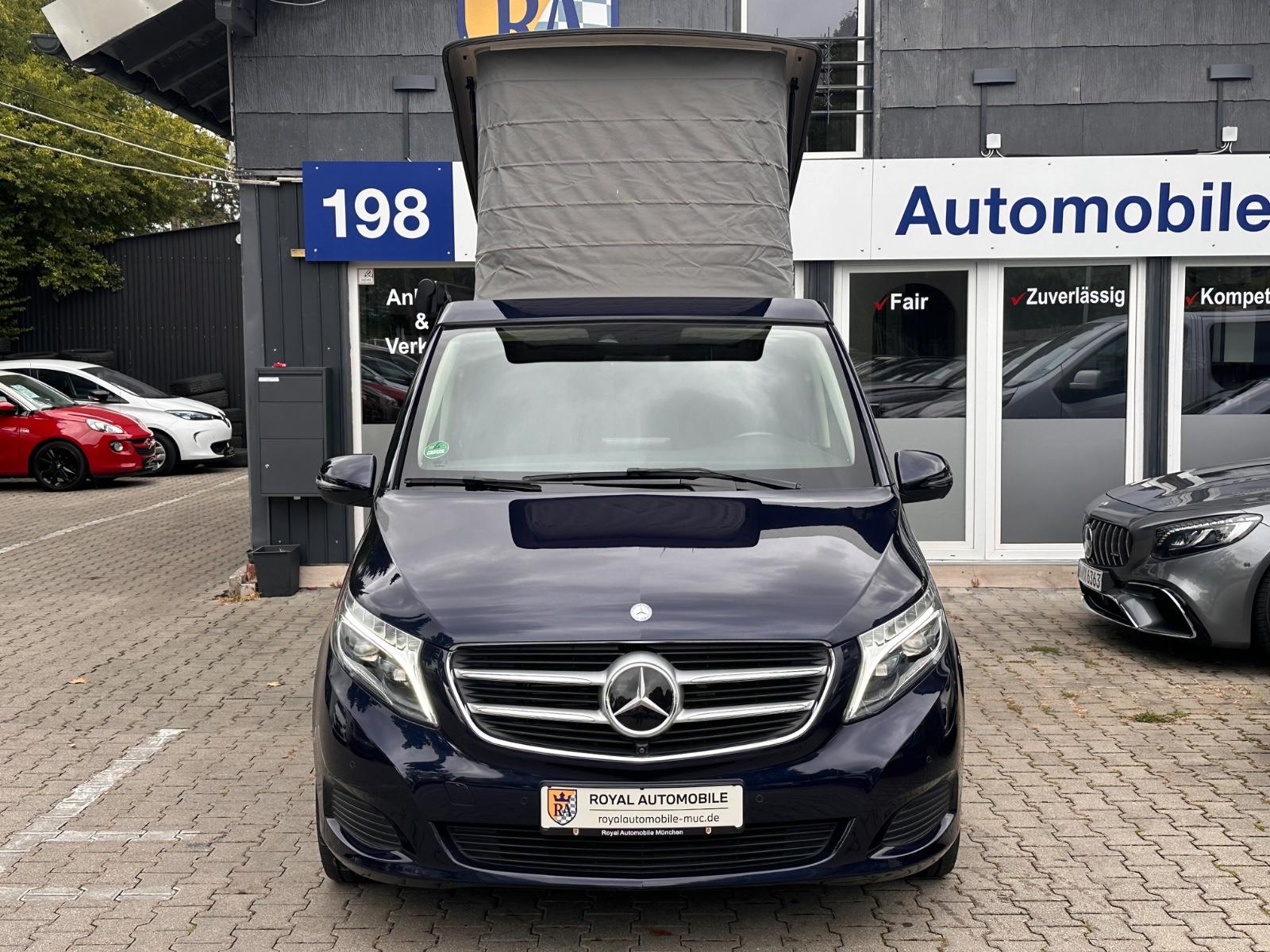 MERCEDES-BENZ V 250  MARCO POLO / CUISINE DOUCHE EAUVENT  | 190 ch | BVA | ATTELAGE | HAYON ÉLECTRIQUE | VOLANT CUIR