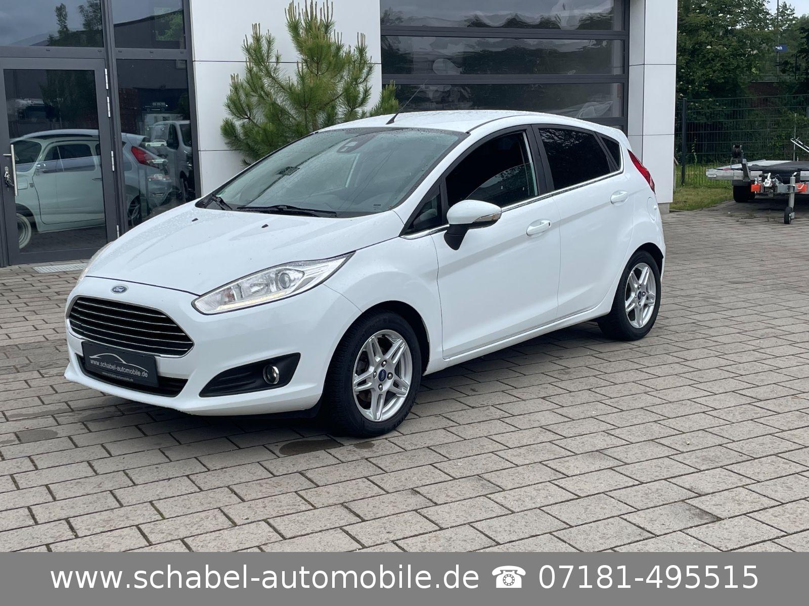 Ford Fiesta Titanium 1.0 5trg Klima Sitzhzg PDC LED