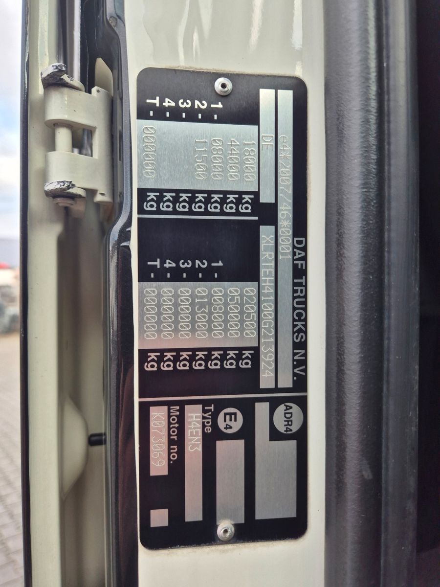 Fahrzeugabbildung DAF XF 450 4x2 Spoiler Klima 2x Tank 2x Bett