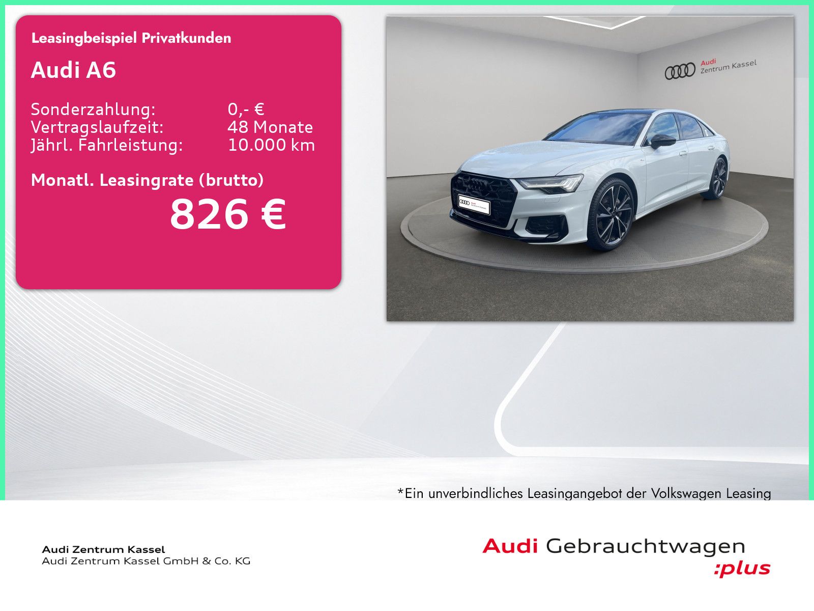 Audi A6 Lim. 45 TFSI qu S line Matrix B&O AHK Massage