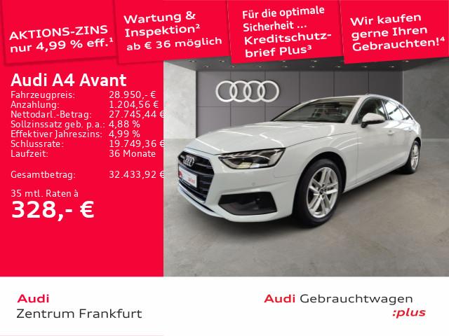Audi A4 Avant 40 TFSI S tronic LED Panorama Tempomat