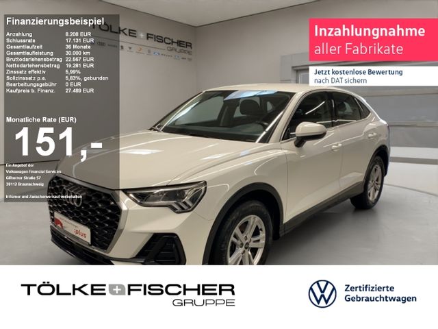 Audi Q3 Sportback 35 1.5 TFSI AHK Virtual SHZ LM LED