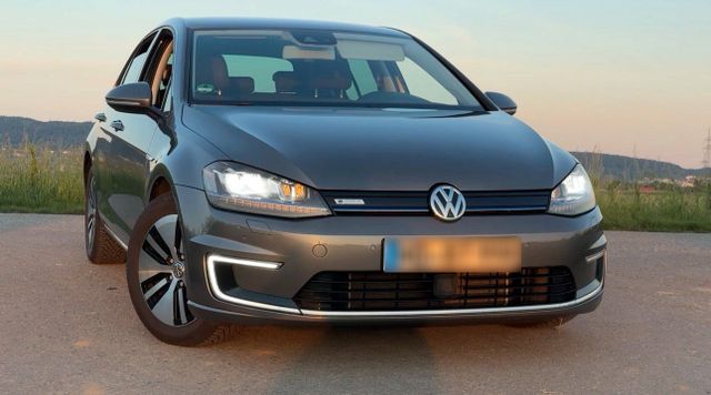 VW E-golf 24 kw 2016 ccs gps clima leder brown