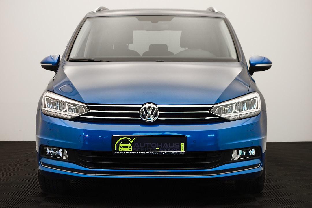 VOLKSWAGEN TOURAN 1.4 TSI 150ch HIGHLINE BVA DSG Sièges chauffants massants 7 places Historique présent - 1ERE MAIN