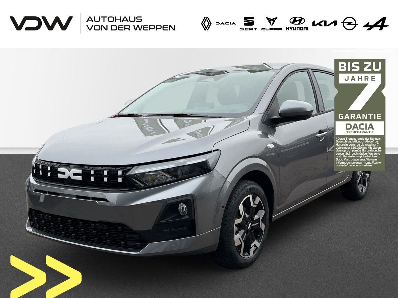 Dacia neuer Sandero Journey TCe 100 Klima