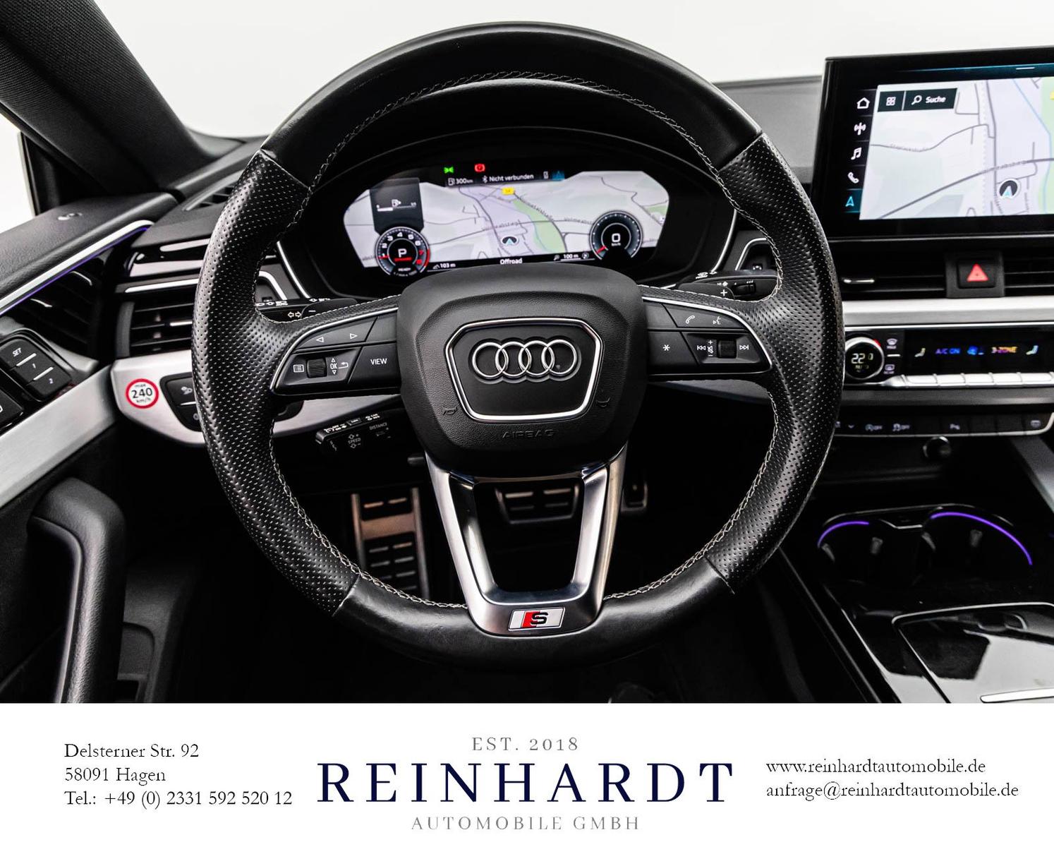 Audi A5 SPORTBACK 45TFSi Q 2x S LINE BLACK MATRIX/ACC, миниатюра 21