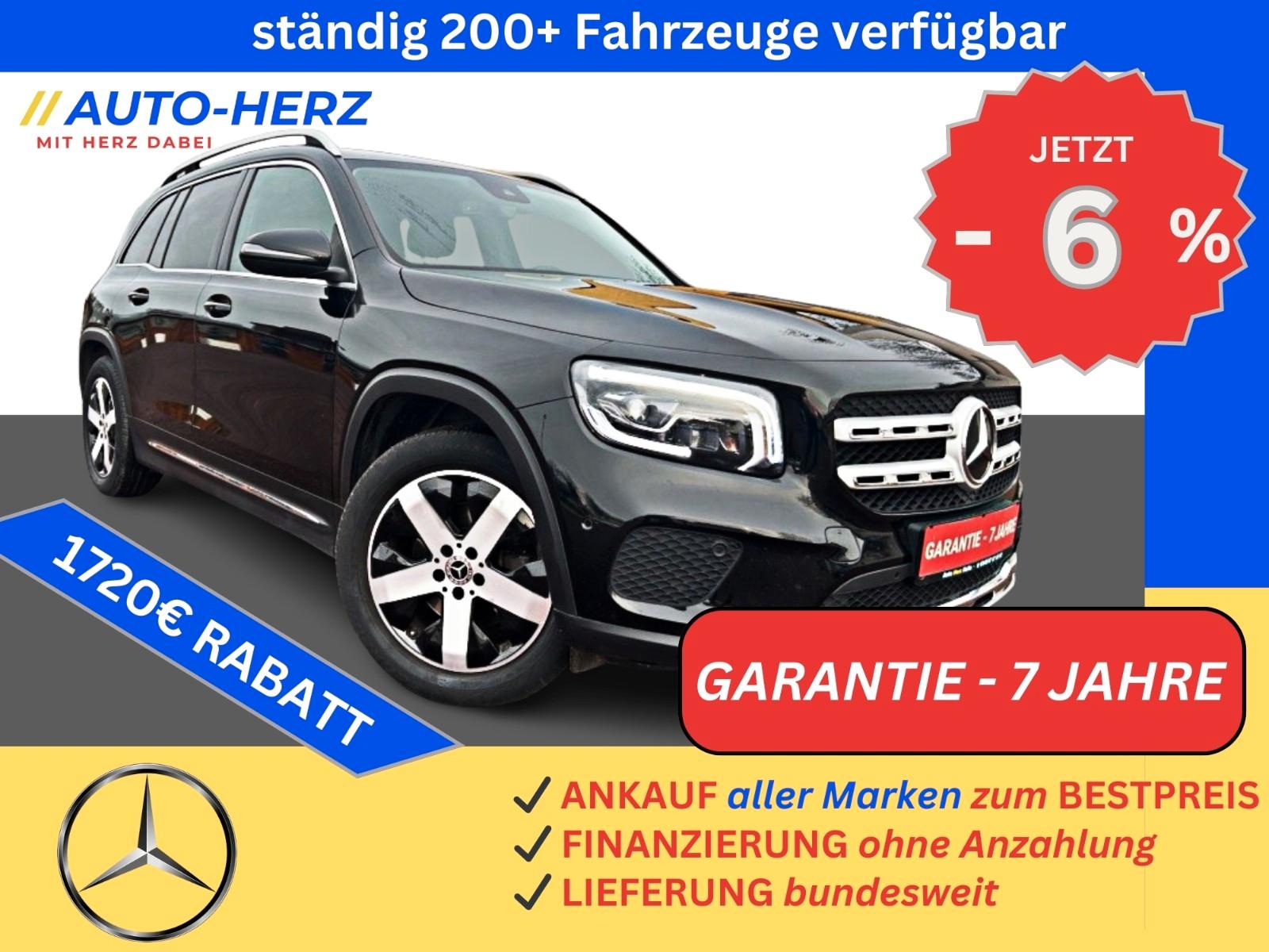 Mercedes-Benz GLB 200 Progressive MBUX+Leder+LED+Klimaauto+PDC