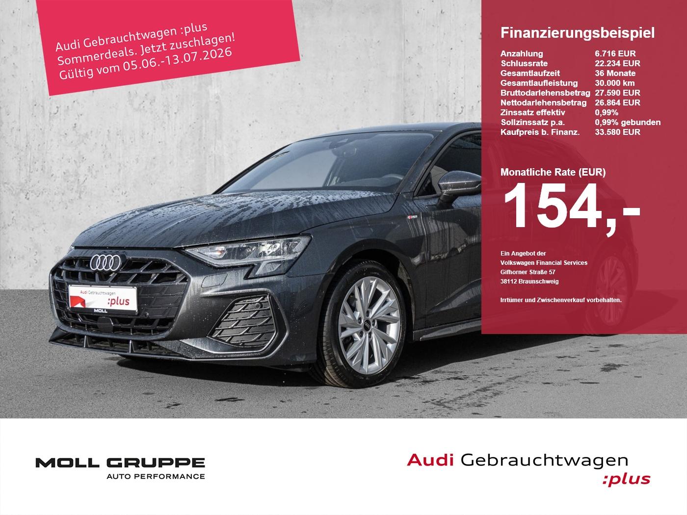 Audi A3 Sportback S line 35 TDI S tronic Navi*Sportsi