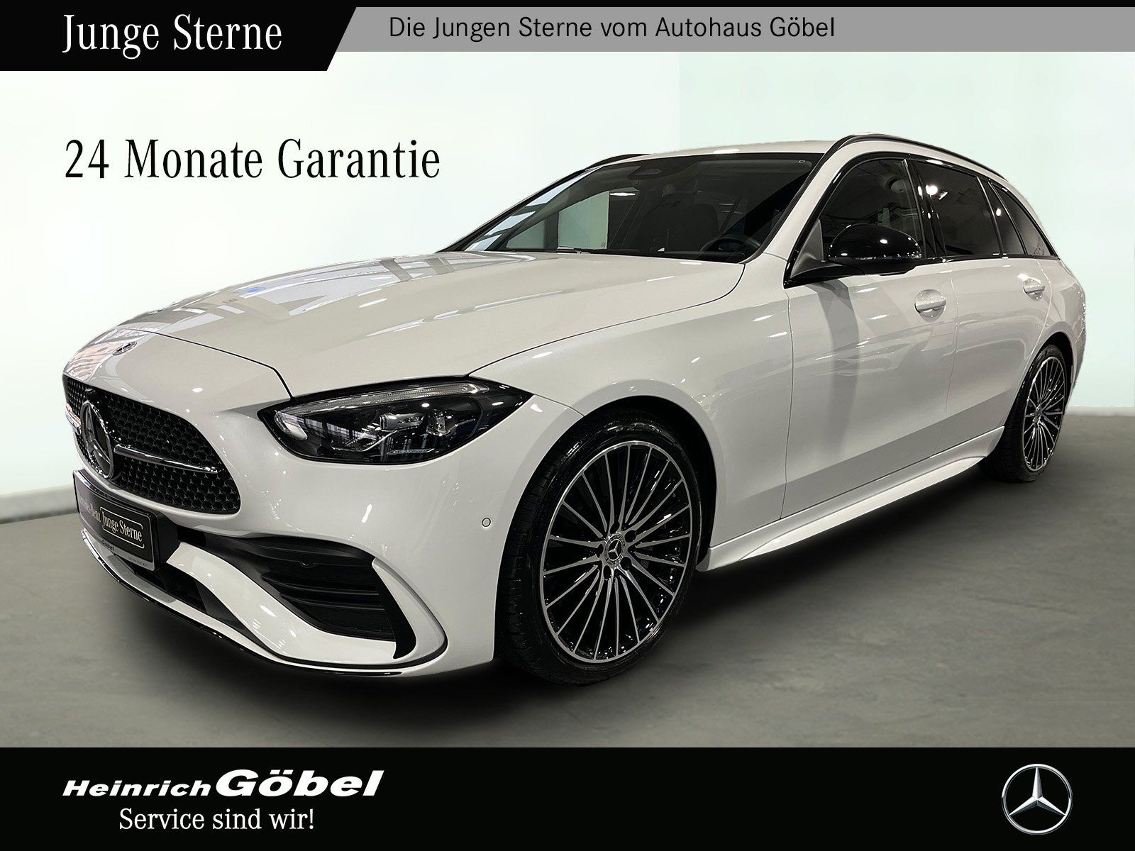 Fahrzeugabbildung Mercedes-Benz C 180 T AMG+NIGHT+AHK+STANDHZ+19"+TOTWINKEL+SMI
