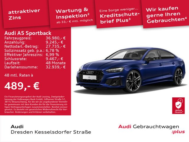 Audi A5 Sportback S line 45 TFSI quattro 195(265) kW(