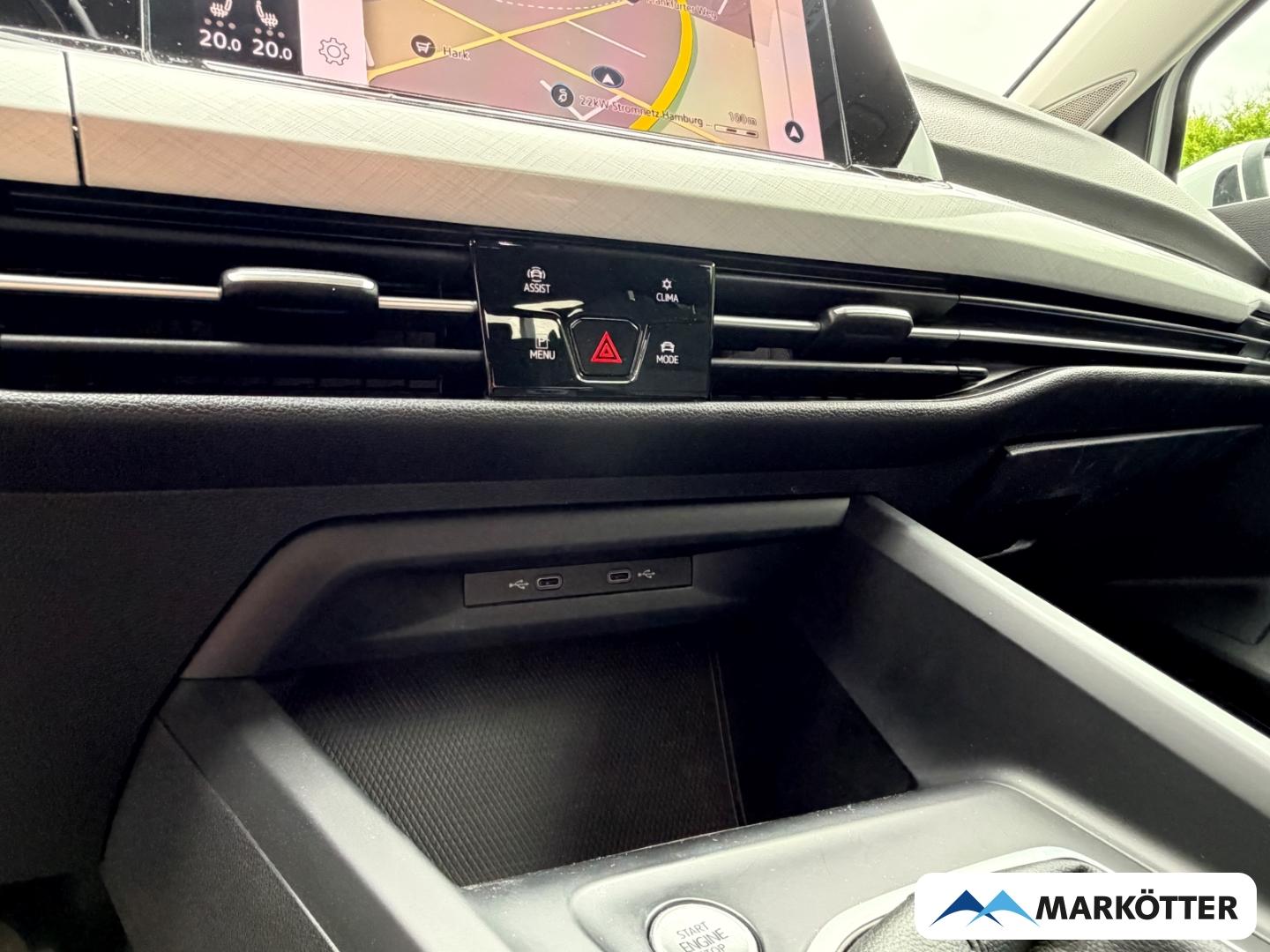 Volkswagen Golf VIII Life StandH/Park Assist/ACC/Navi/Lenkr, миниатюра 23
