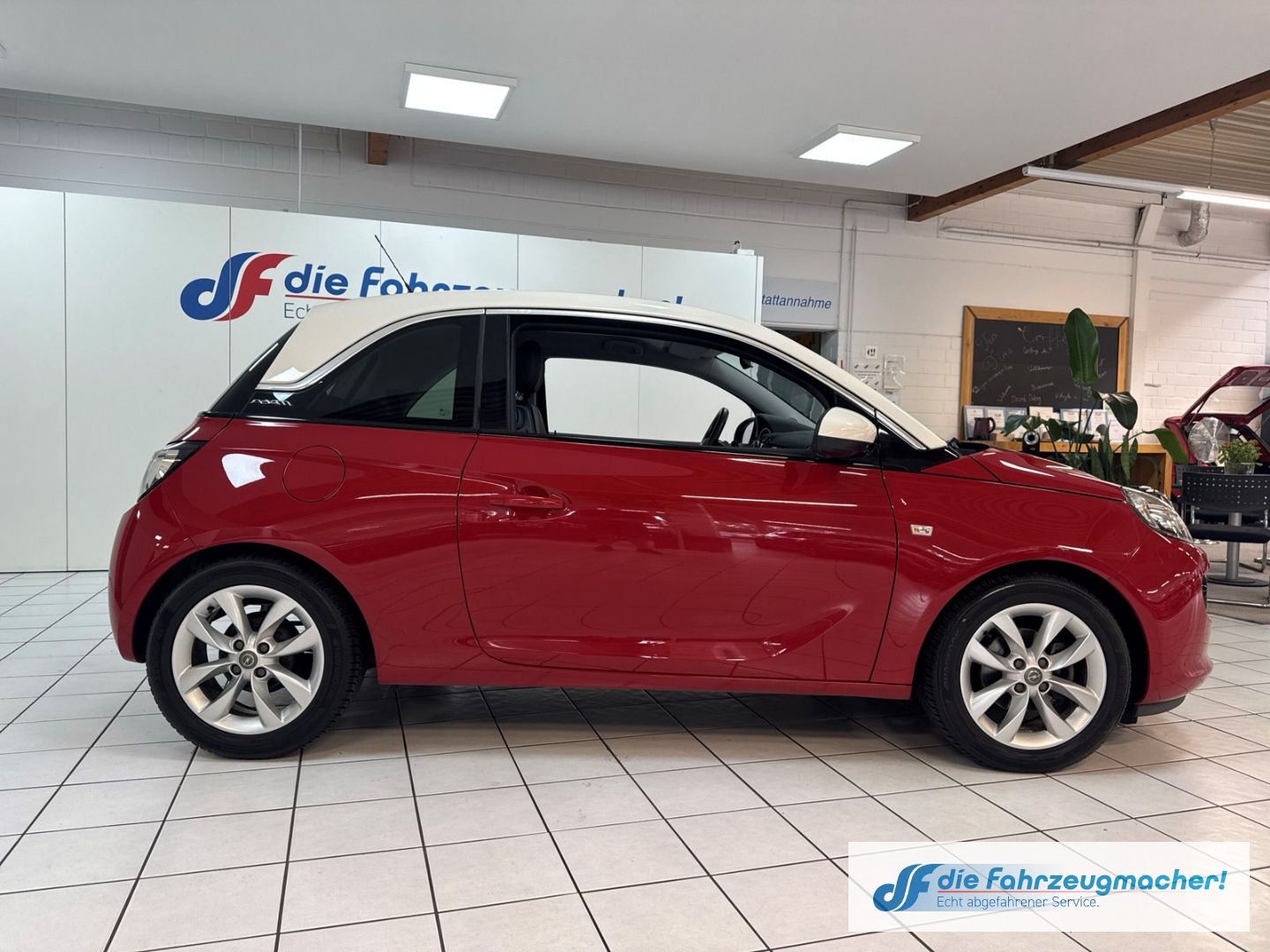 Fahrzeugabbildung Opel Adam Jam Temp Berganfahrass. Speedlimiter Alu Kl