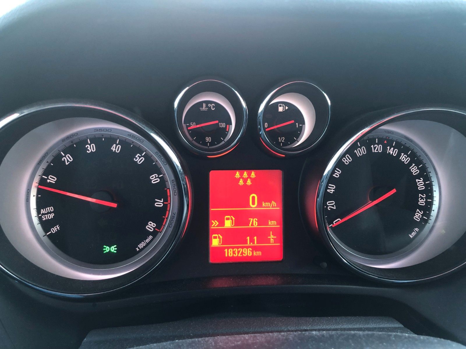 Fahrzeugabbildung Opel Zafira C Tourer Edition 7 Sitzer