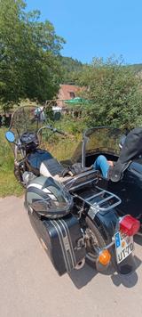 Moto Guzzi California Gespann mit Walter 2-Sitzer Beiwagen - GESPANN MIT