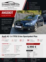 Audi A3 Sportback 1.4 TFSI S line Sportpaket plus