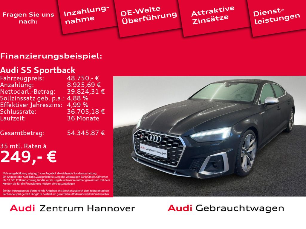 Audi S5 Sportback quattro 3.0 TDI Matrix LED Head-Up