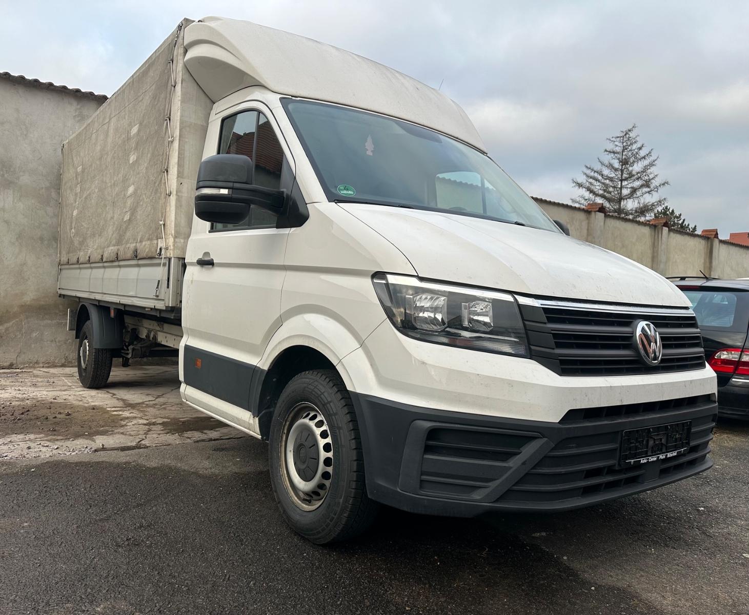 Volkswagen VW Crafter Pritsche Plane 35 lang FWD 2.0TDI A/C