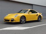 Porsche 997 / 911 Turbo Coupe in Speedgelb - Porsche: Gelb, 911