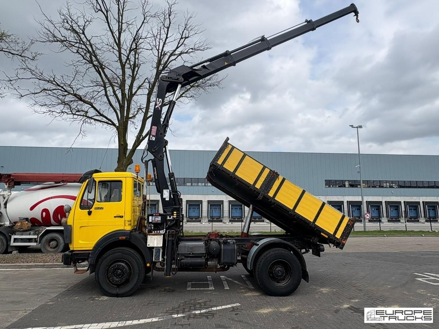 Mercedes-Benz SK 1622 Full Steel - 4x4 - Hiab - V6