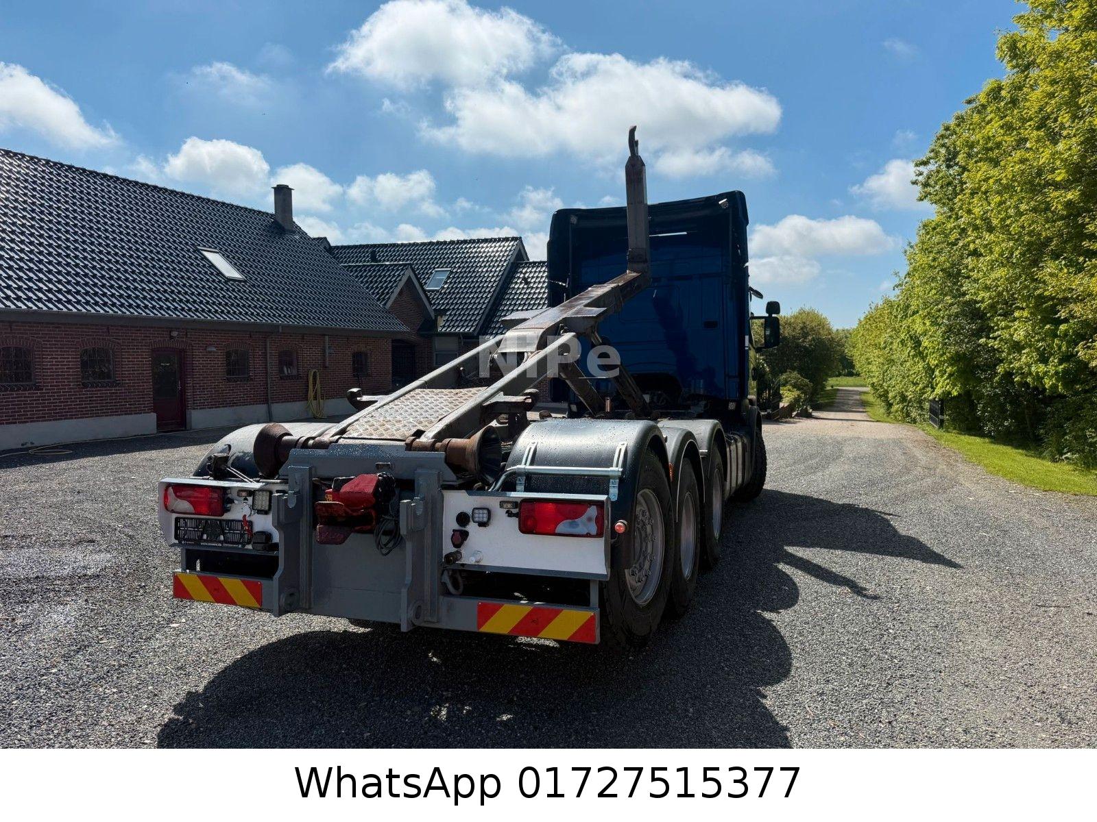 Scania G 480 8x4 HAKEN , Heck Kran Konsole