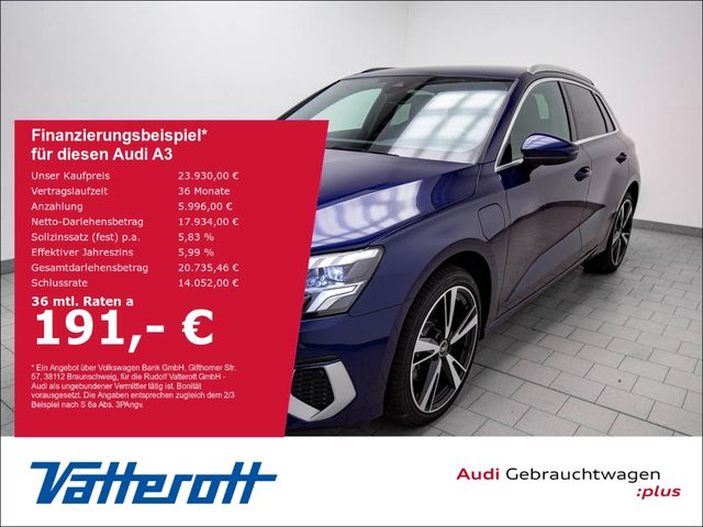 Audi A3 Sportback 40 TFSI e Advanced S line Interieur