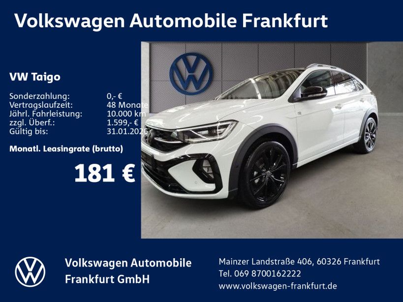 Volkswagen Taigo R-Line 1,0 l TSI OPF 85 kW (116 PS ) 6-Gan