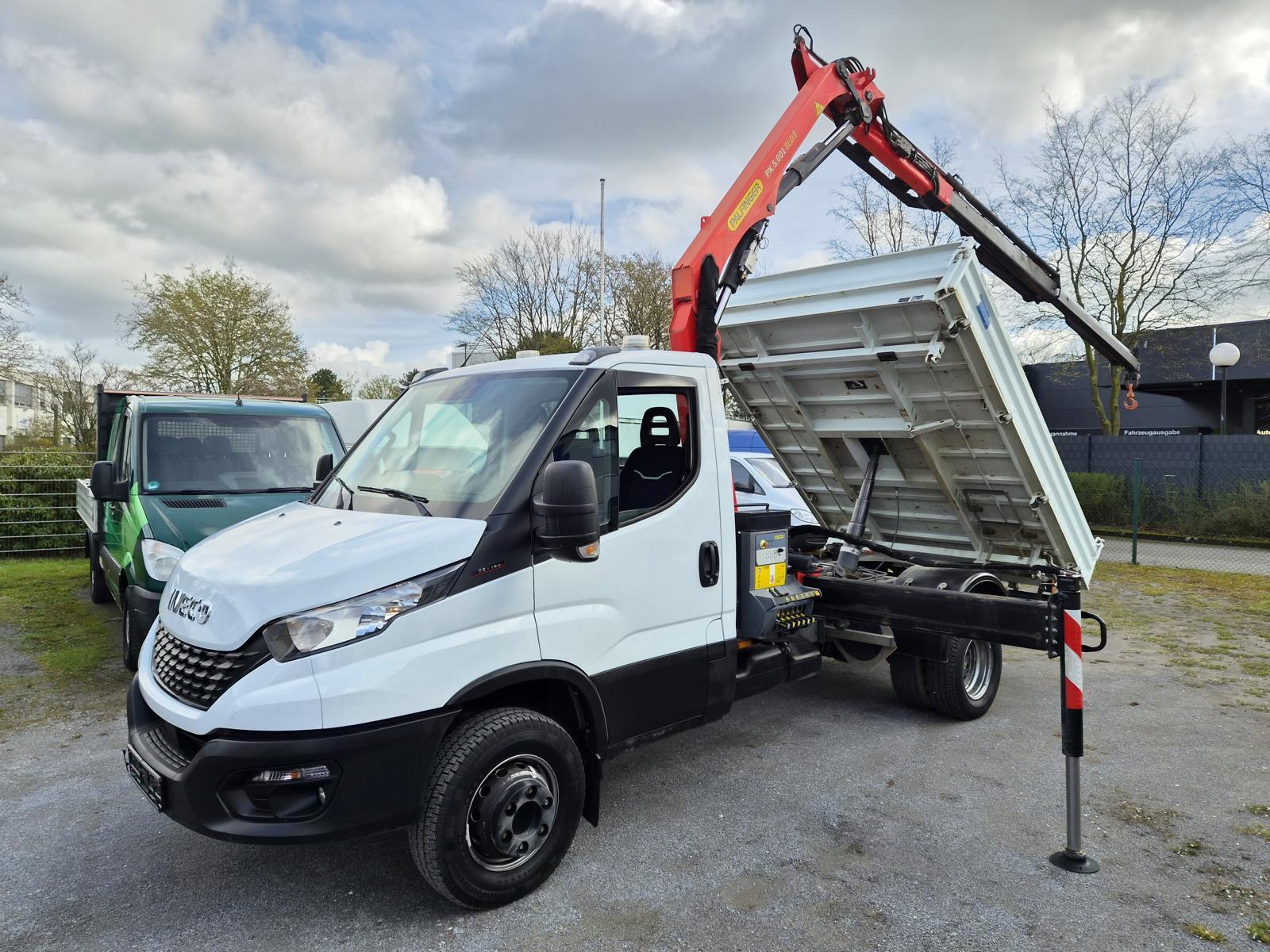 Iveco 70C18 Kipper*Kran+2 Greifer*AC*2xAHK