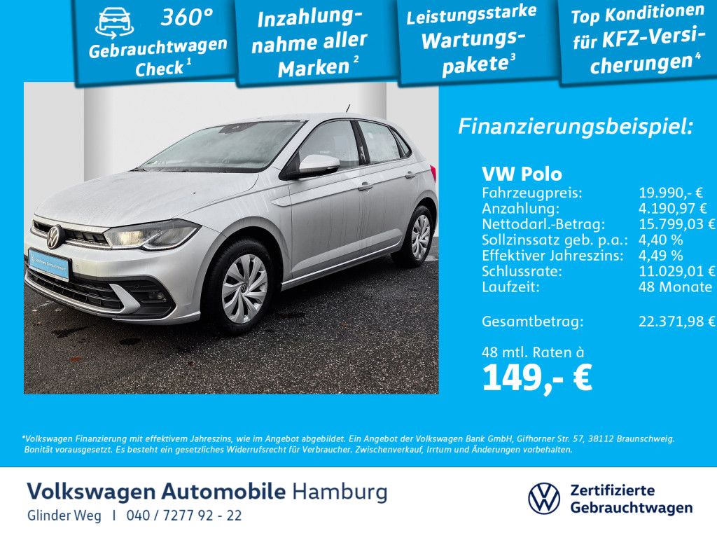 Volkswagen Polo 1.0 TSI Life DSG Navi Ganzjahresreifen Einp