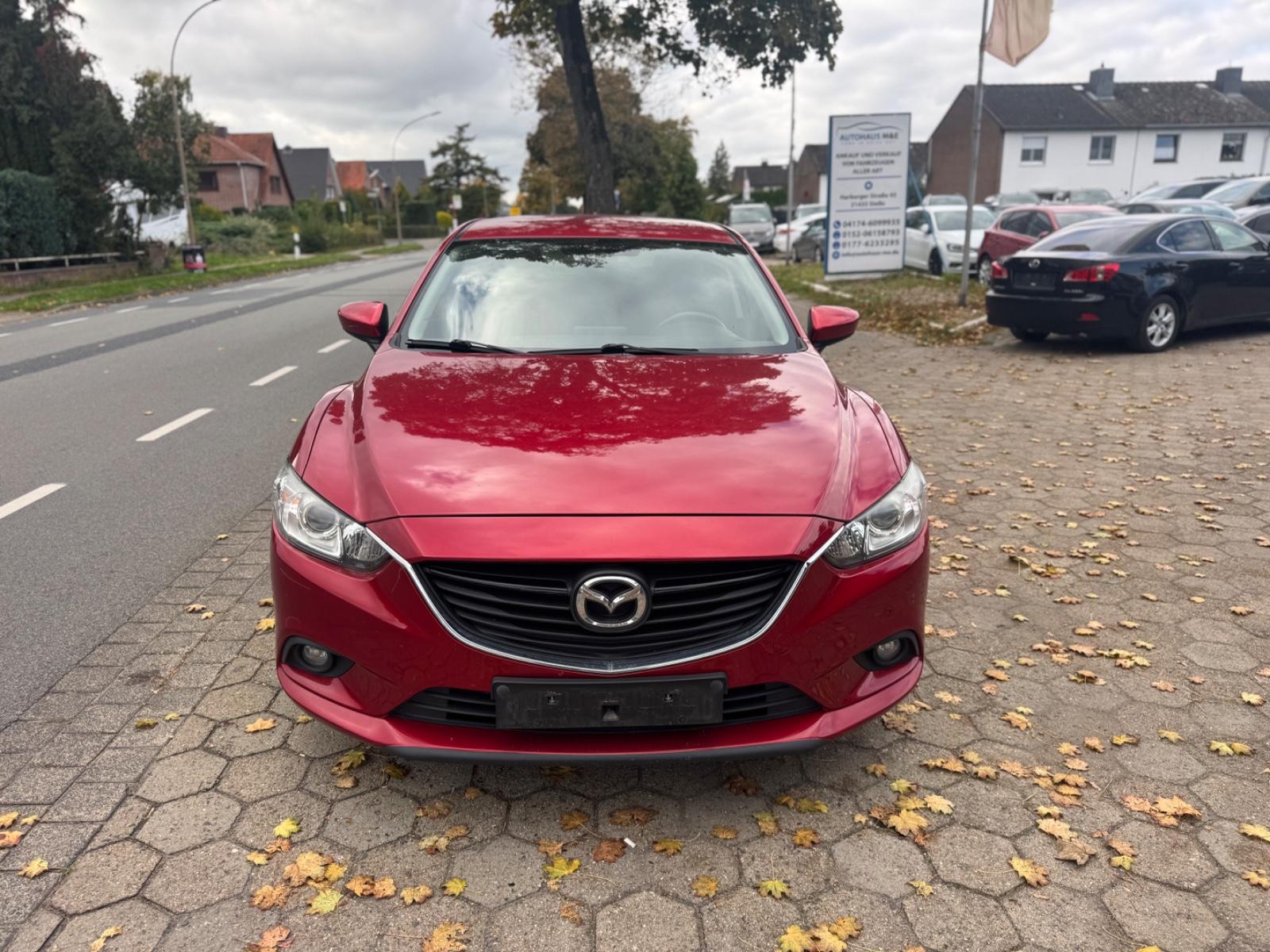 MAZDA 6 BREAK 2.2 SKYACTIV-D 150ch BUSINESS LINE - GPS - PHARES MATRIX LED - ATTELAGE - CLIM BIZONE