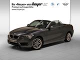 BMW 218i Cabrio Xenon AHK schw. USB Klimaaut. Shz - gebrauchte BMW 218 aus dem Jahr 2016