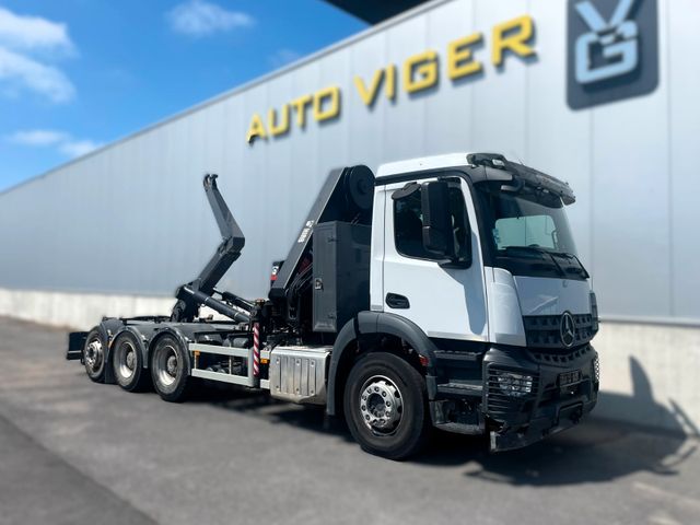 MERCEDES-BENZ Arocs 3240 8x4*Containersys*Kraan17m