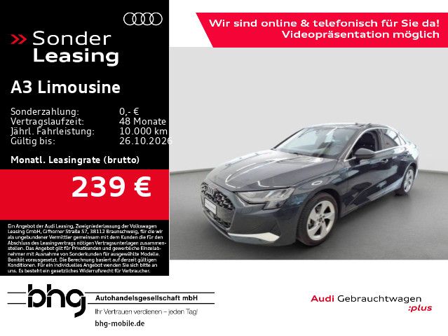 Audi A3 Limousine advanced 35 TFSI 110(1