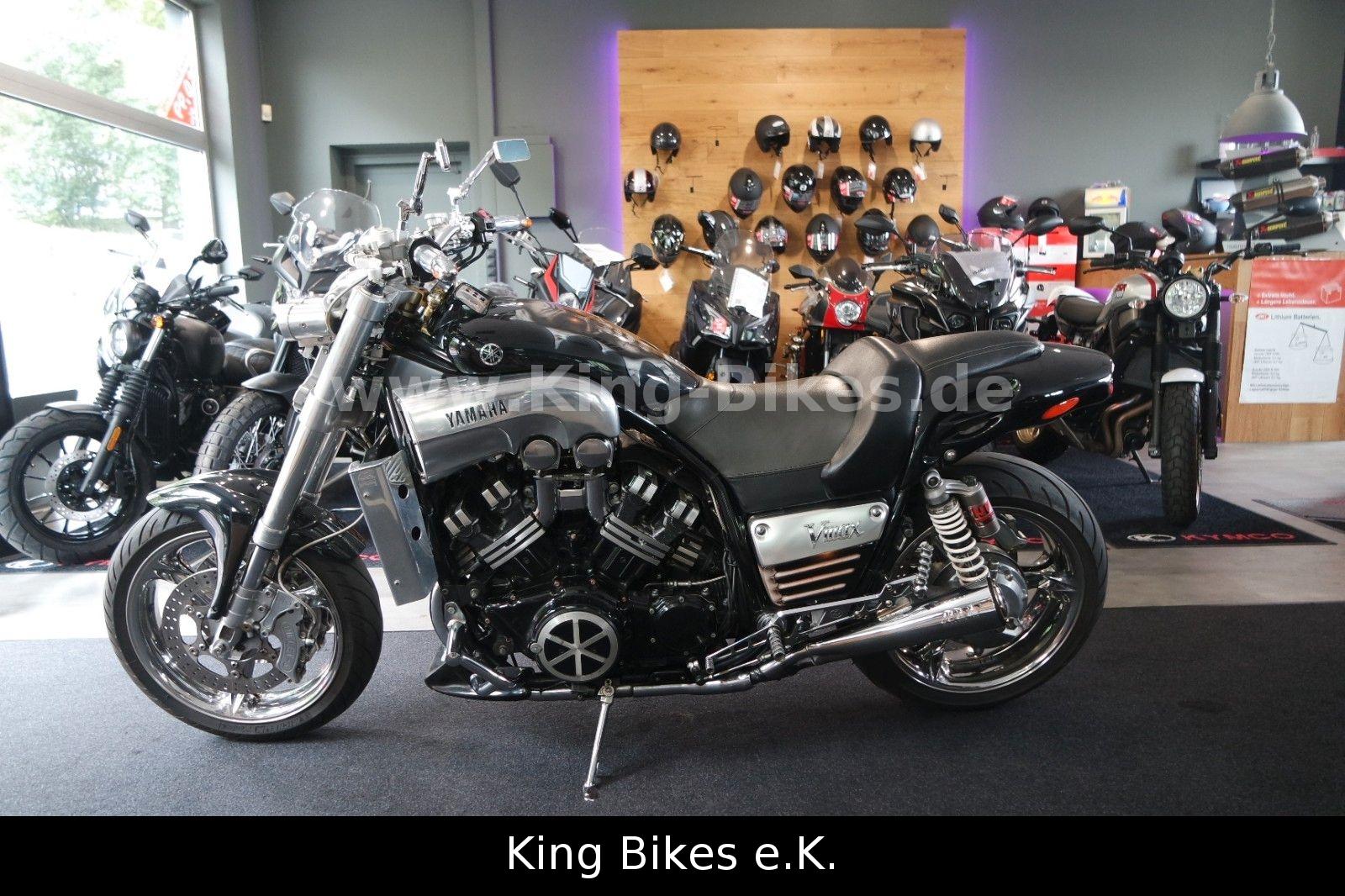 Yamaha Vmax 1200 - Billet - White Power - Supertrapp