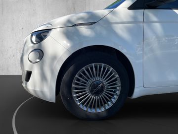 Fiat 500C e Cabrio 42kWh blaues Dach Klima+SHZ+Carpla