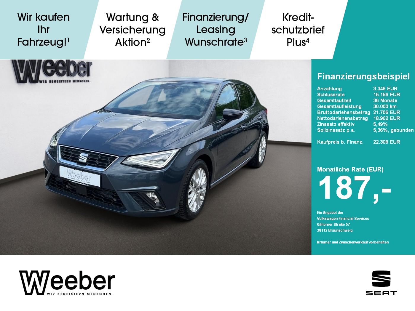 Seat Ibiza FR * NAVI*LED*KAMERA*ACC*APP CONNECT *