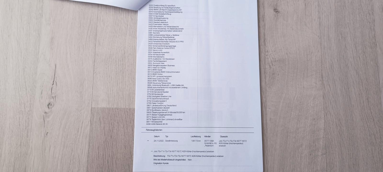 BMW 530d M-PAKET SCHALTGETRIEBE