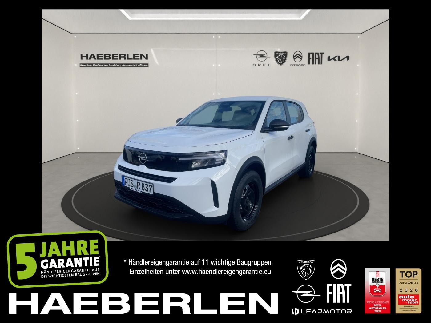 Opel Frontera 1.2 Edition 74 kW LED+Fernlichtass.+PDC
